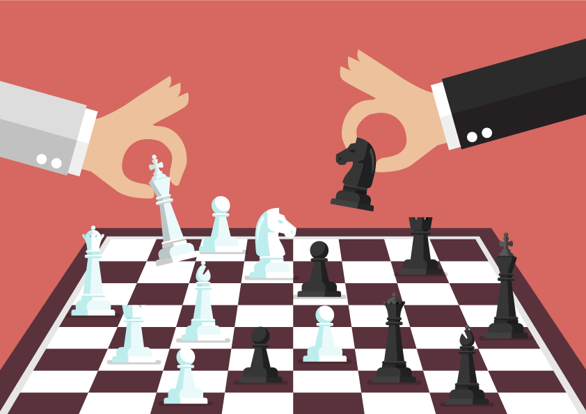 Do you know how to play chess? A game of generals.