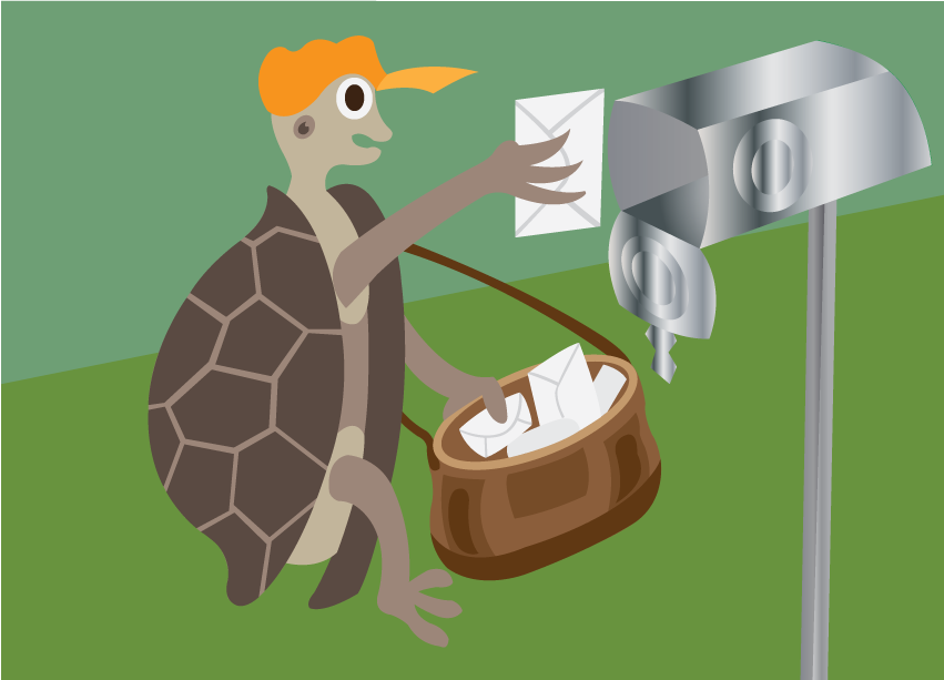 Even with the overwhelming emergence of electronic mail, shortly known as e-mail, the regular mail service is still going strong