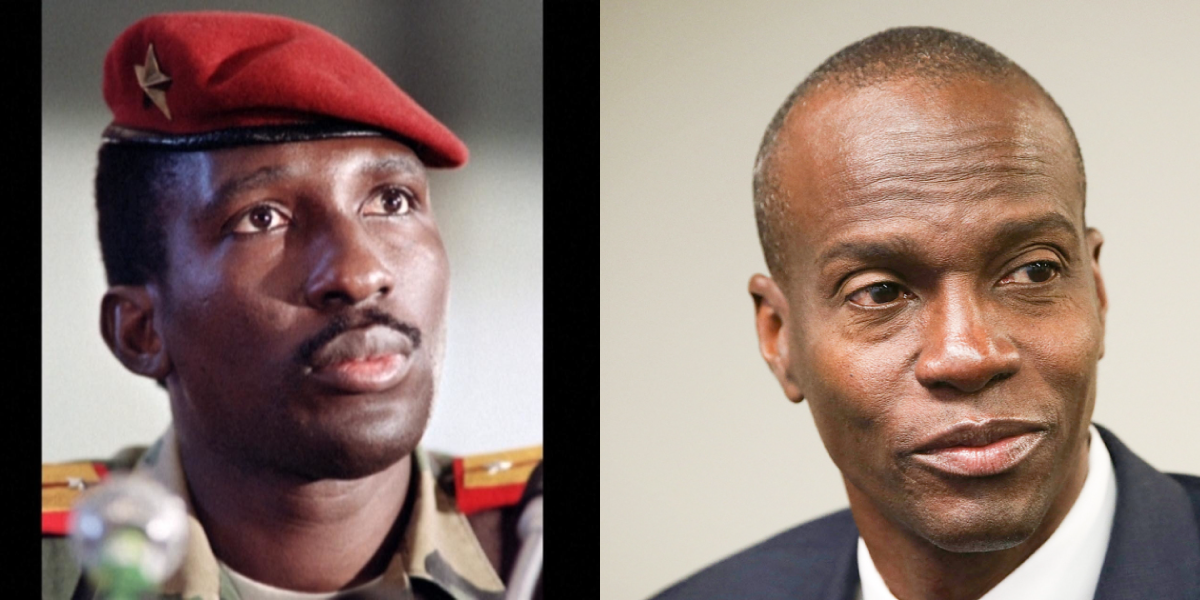 There are Disturbing Similarities between Haitian and Burkina Faso Presidential deaths